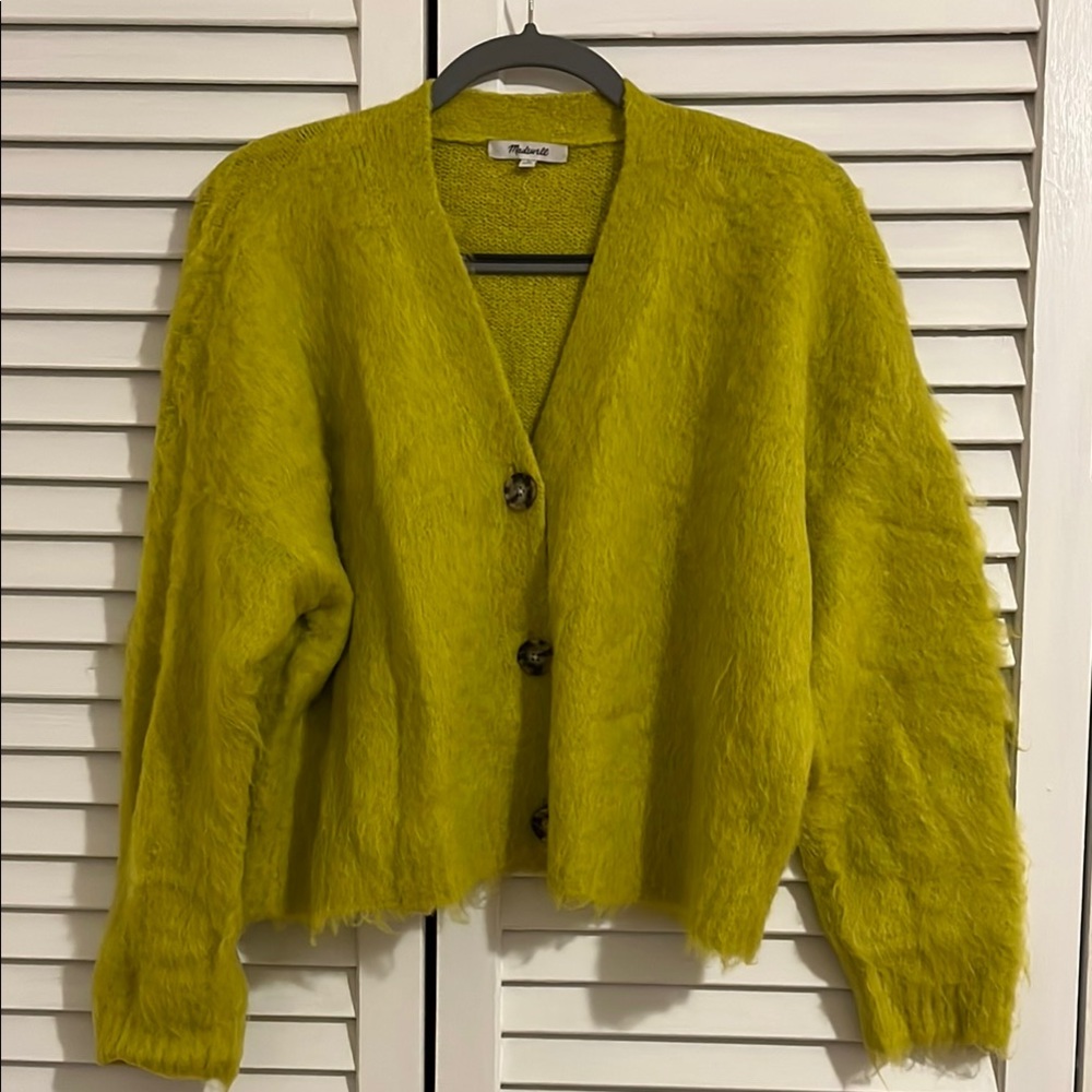 Green madewell Cardigan Sweater